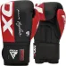 Боксерские перчатки RDX Rex F4 14 унций Red Black (BGR-F4R-14OZ)
