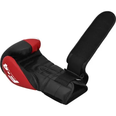 Боксерские перчатки RDX Rex F4 14 унций Red Black (BGR-F4R-14OZ)