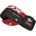 Боксерські рукавички RDX Rex F4 10 унцій Red Black (BGR-F4R-10OZ)