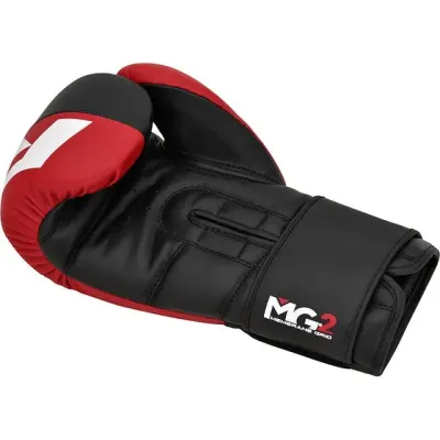Боксерські рукавички RDX Rex F4 10 унцій Red Black (BGR-F4R-10OZ)