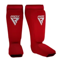 Захист гомілки та стопи RDX Shin Instep Foam Red White M (HYP-SIRW-M)