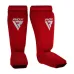 Защита голени и стопы RDX Shin Instep Foam Red White S (HYP-SIRW-S)