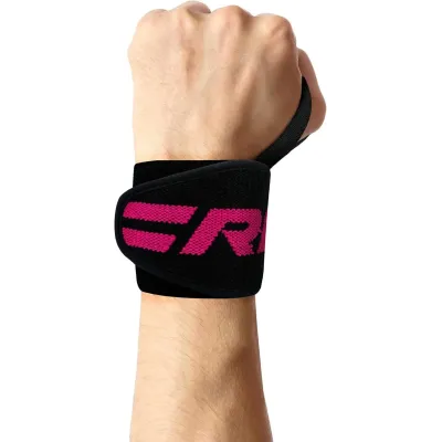 Бинты для запястий RDX W2 Gym Wrist Wraps Pro One Size 2 шт Pink (WAH-W2P)