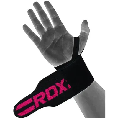 Бинты для запястий RDX W2 Gym Wrist Wraps Pro One Size 2 шт Pink (WAH-W2P)