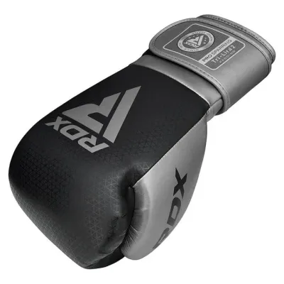 Боксерські рукавички RDX Mark Pro Sparring Tri Lira 2 16 унцій Silver (BGM-PSTL2S-16OZ) Боксерські рукавички RDX Mark Pro Sparring Tri Lira 2 16 унцій Silver (BGM-PSTL2S-16OZ)