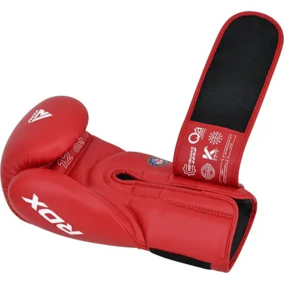 Боксерські рукавички RDX AS2 12 унцій Red (BGR-AS2R-12OZ)