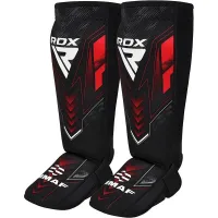 Защита для голеней и стоп RDX Neoprene Shin Instep IMMAF-1 M Черно-красный (SGN-IMF-1R-M)