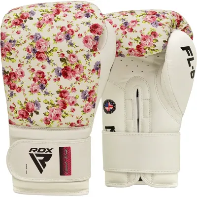 Боксерські рукавички RDX FL-6 8 унцій White (BGR-FL6W-8oz) Боксерські рукавички RDX FL-6 8 унцій White (BGR-FL6W-8oz)