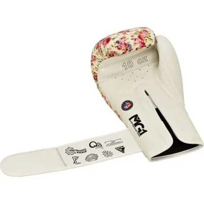 Боксерські рукавички RDX FL-6 8 унцій White (BGR-FL6W-8oz) Боксерські рукавички RDX FL-6 8 унцій White (BGR-FL6W-8oz)