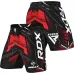 Шорты для MMA RDX MSS-IMF IMMAF Black Red L (MSS-IMF-1R-L)