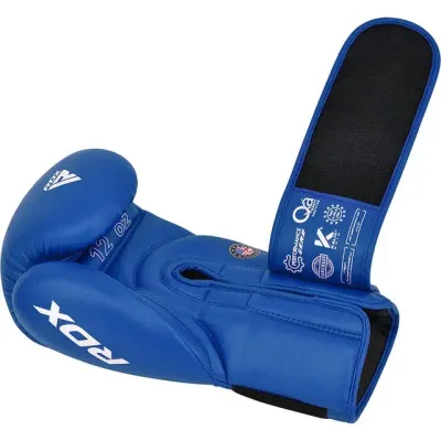 Боксерські рукавички RDX AS2 12 унцій Blue (BGR-AS2U-12OZ)