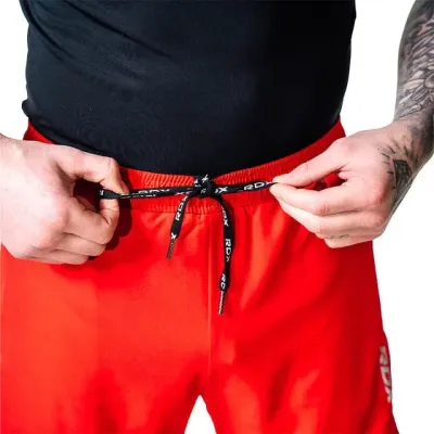 Шорти для MMA RDX T16 2-в-1 XL Red Black (MSC-T16RB-XL)
