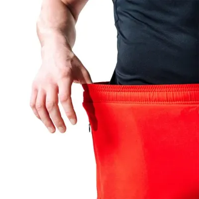 Шорти для MMA RDX T16 2-в-1 XL Red Black (MSC-T16RB-XL)
