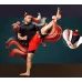 Шорти для MMA RDX T16 2-в-1 XL Red Black (MSC-T16RB-XL)