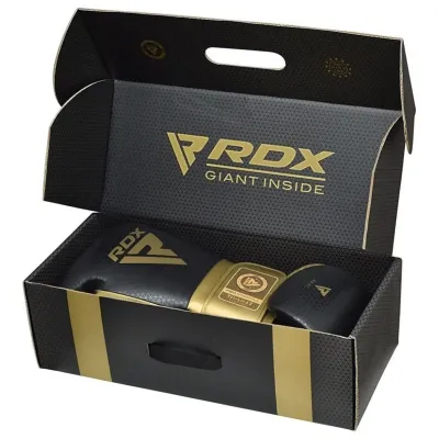 Боксерські рукавички RDX Mark Pro Sparring Tri Lira 2 14 унцій Golden (BGM-PSTL2G-14OZ) Боксерські рукавички RDX Mark Pro Sparring Tri Lira 2 14 унцій Golden (BGM-PSTL2G-14OZ)