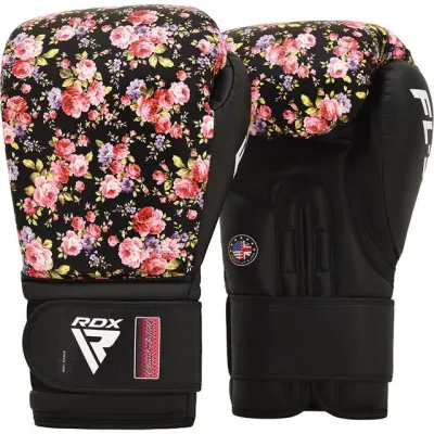 Боксерські рукавички RDX FL-5 10 унцій Black (BGR-FL5B-10oz)