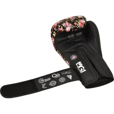 Боксерські рукавички RDX FL-5 10 унцій Black (BGR-FL5B-10oz)
