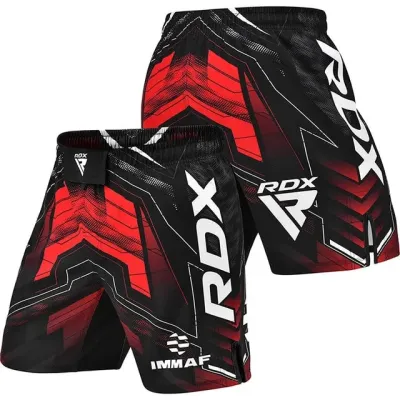 Шорти для MMA RDX MSS-IMF IMMAF Black Red XL (MSS-IMF-1R-XL)