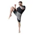 Шорти для MMA RDX T16 2-в-1 S Grey Black (MSC-T16GB-S)