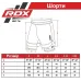 Шорти для MMA RDX T16 2-в-1 S Grey Black (MSC-T16GB-S)