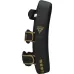 Пада для тайського боксу RDX ARM Pad F6 Matte 38x20 см Чорно-золотистий (APR-F6MGL)