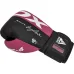 Боксерські рукавички RDX Rex F4 8 унцій Pink Black (BGR-F4P-8OZ)