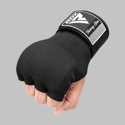 Бинты-перчатки RDX IS2 Inner Straps S 2 шт Black (HYP-IS2B-S)