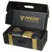 Боксерские перчатки RDX Mark Pro Sparring Tri Lira 2 10 унций Golden (BGM-PSTL2G-10OZ)