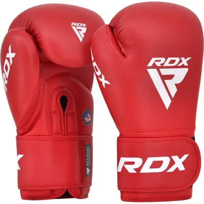 Боксерські рукавички RDX AS2 10 унцій Red (BGR-AS2R-10OZ) Боксерські рукавички RDX AS2 10 унцій Red (BGR-AS2R-10OZ)
