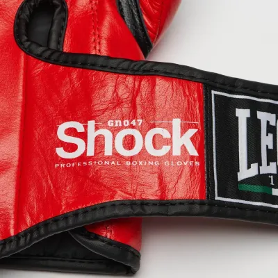 Боксерські рукавички Leone GN047 Shock 12 унцій Red (GN047_Red_12oz) Боксерські рукавички Leone GN047 Shock 12 унцій Red (GN047_Red_12oz)