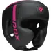 Боксерський шолом RDX F6 Kara Matte Pink S (HGR-F6MP-S)