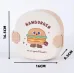 Ланч-бокс RIAS Hamburger с ложкой и вилкой 800 мл Разноцветный 3 шт (3_06604)