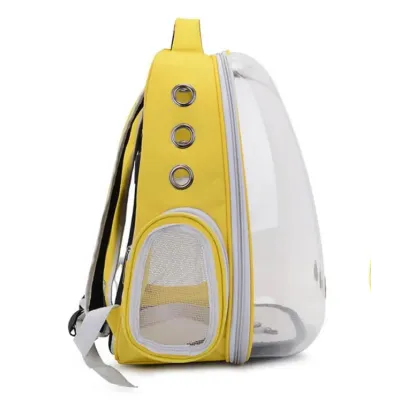 Рюкзак для переноски домашних питомцев CosmoPet CP-102 39х35х23 см Желтый (3_06646) Рюкзак для переноски домашних питомцев CosmoPet CP-102 39х35х23 см Желтый (3_06646)