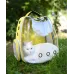 Рюкзак для переноски домашних питомцев CosmoPet CP-102 39х35х23 см Желтый (3_06646) Рюкзак для переноски домашних питомцев CosmoPet CP-102 39х35х23 см Желтый (3_06646)