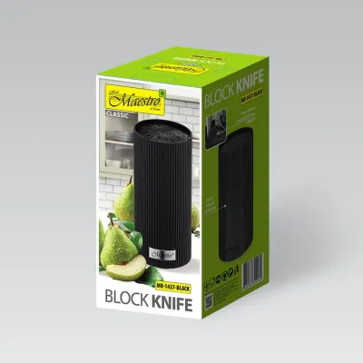 Колода для ножів Maestro MR-1437 22 см Black Колода для ножів Maestro MR-1437 22 см Black