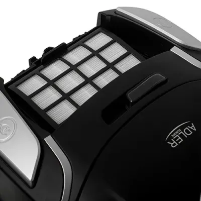 Пилосос Adler 2,6 л Чорний AD 7054 Пилосос Adler 2,6 л Чорний AD 7054