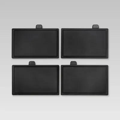 Набір ножів з обробними дошками Maestro MR-1412 9,8 х9, 8х22 см Black 10 шт
