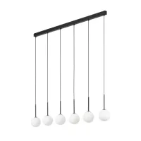 Люстра TK Lighting Martin 122x12 см Чорний (TK4504) Люстра TK Lighting Martin 122x12 см Чорний (TK4504)