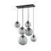 Люстра TK Lighting Esme 77x47x140 см Чорний (TK5384)