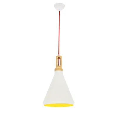 Люстра Candellux Robinson 26x115 см Біло-коричневий (31-37695)