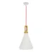 Люстра Candellux Robinson 26x115 см Біло-коричневий (31-37695)