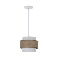 Люстра Candellux Juta 20x100 см Білий (31-18021) Люстра Candellux Juta 20x100 см Білий (31-18021)