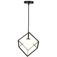 Люстра Candellux Weert 15x115 см Черно-золотистый (50101045)