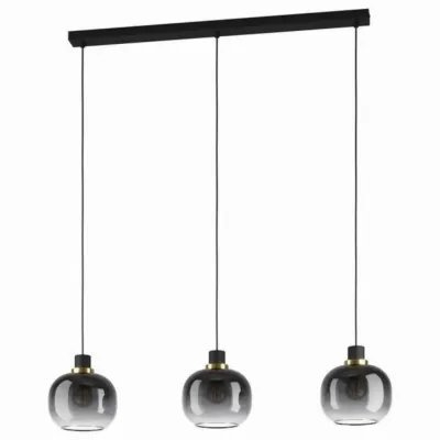 Люстра Eglo Oilella 95x19x110 см Сірий (EG99617)