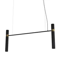 Люстра Pikart Lights 5299 120x48 см Черно-золотистый (5299-22)