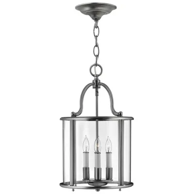 Люстра Hinkley Lighting Gentry 30.5x61 см Сірий (HK-GENTRY-PM-PW)