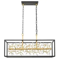 Люстра Zuma Line Spring 76x25.5x39 см Золотистий (ZuP0578-06C-P7TF)
