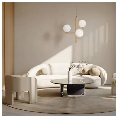 Люстра TK Lighting Estera 33x120 см Бежево-черный (TK6799) Люстра TK Lighting Estera 33x120 см Бежево-черный (TK6799)