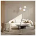Люстра TK Lighting Estera 33x120 см Бежево-черный (TK6799) Люстра TK Lighting Estera 33x120 см Бежево-черный (TK6799)