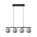 Люстра Laguna Lighting 260 67.5x180 см Черный (26063-04)